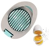 Egg Slicer for Hard Boiled Eggs Cutter with