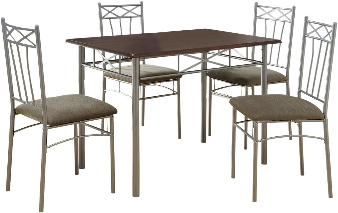 Best Monarch Specialties 5 Piece Dining Table Set