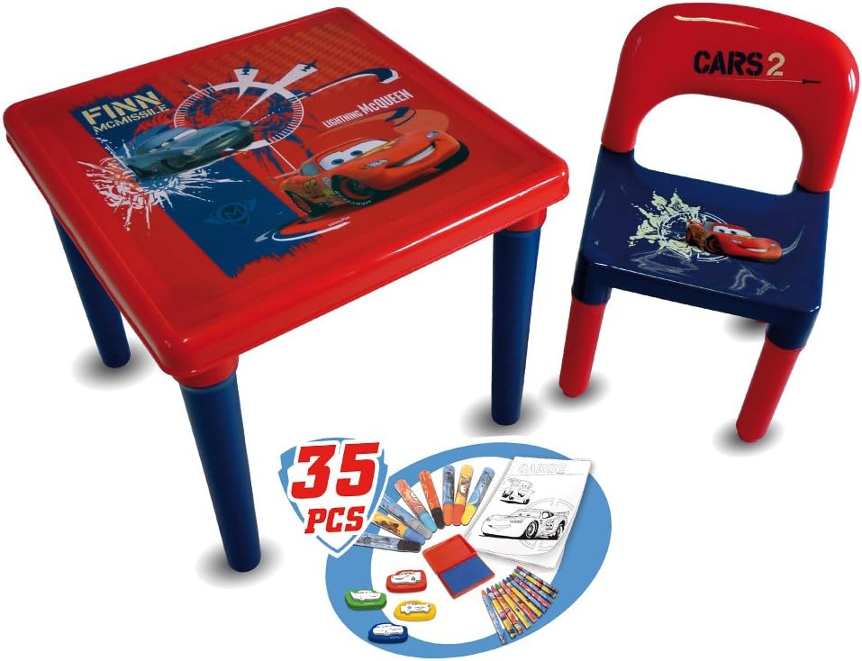 disney cars activity table