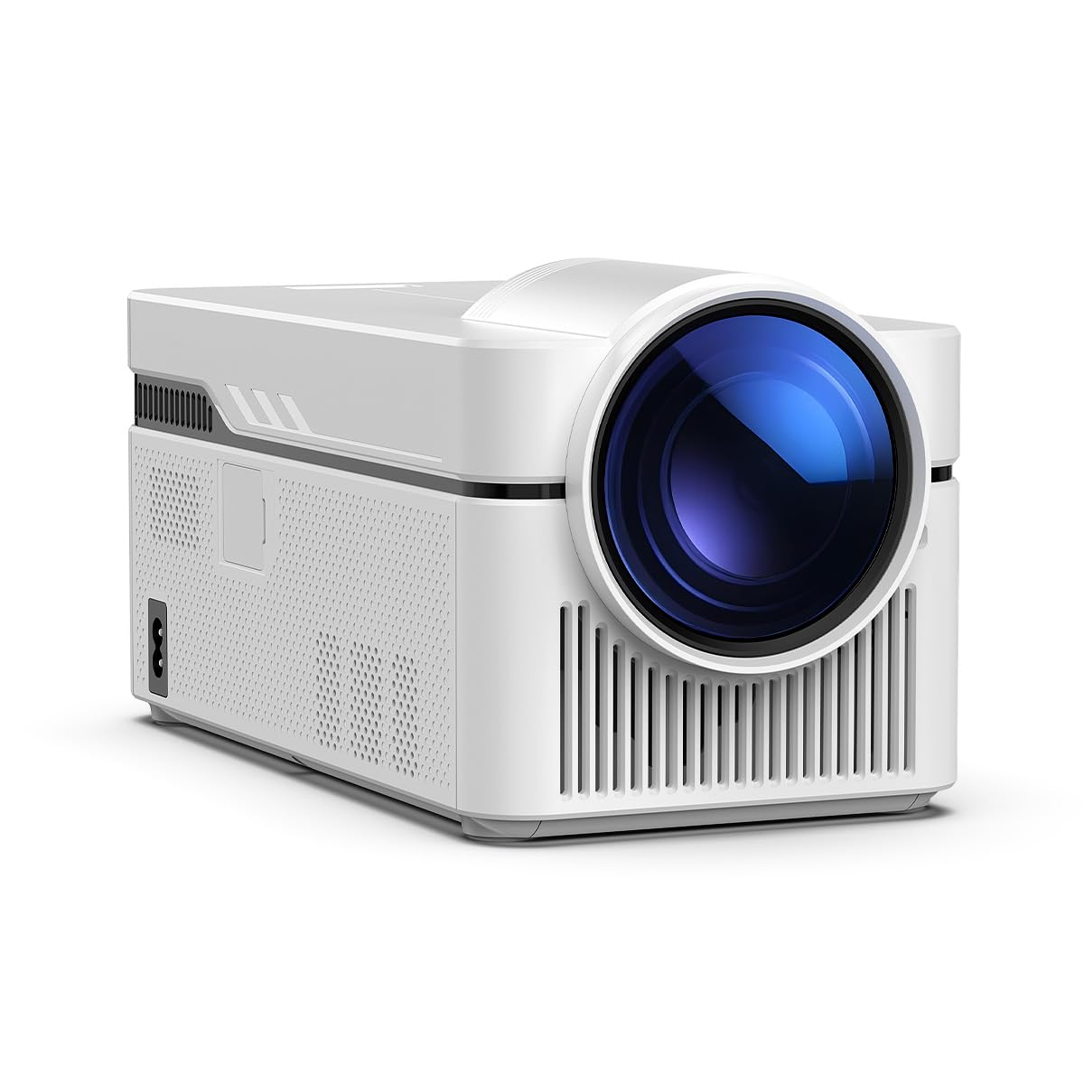 Photo 1 of Short Throw Projector with 4k Support, Built-in Apps, Smart Projector with Wifi and Bluetooth , Electric Focus, 2 x 8W Stereo Speakers for Bedroom and Outdoor Use HY450NTV