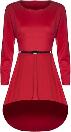 red mini skater dress