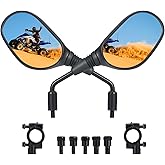 ATV Mirrors, OFIG Motorcycle Mirrors with 7/8" Handlebar Mount Compatible with ATV Motocycle Scooter Moped Snowmobile Polaris