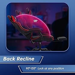 Gaming Chair Office Chair Desk Chair with Footrest