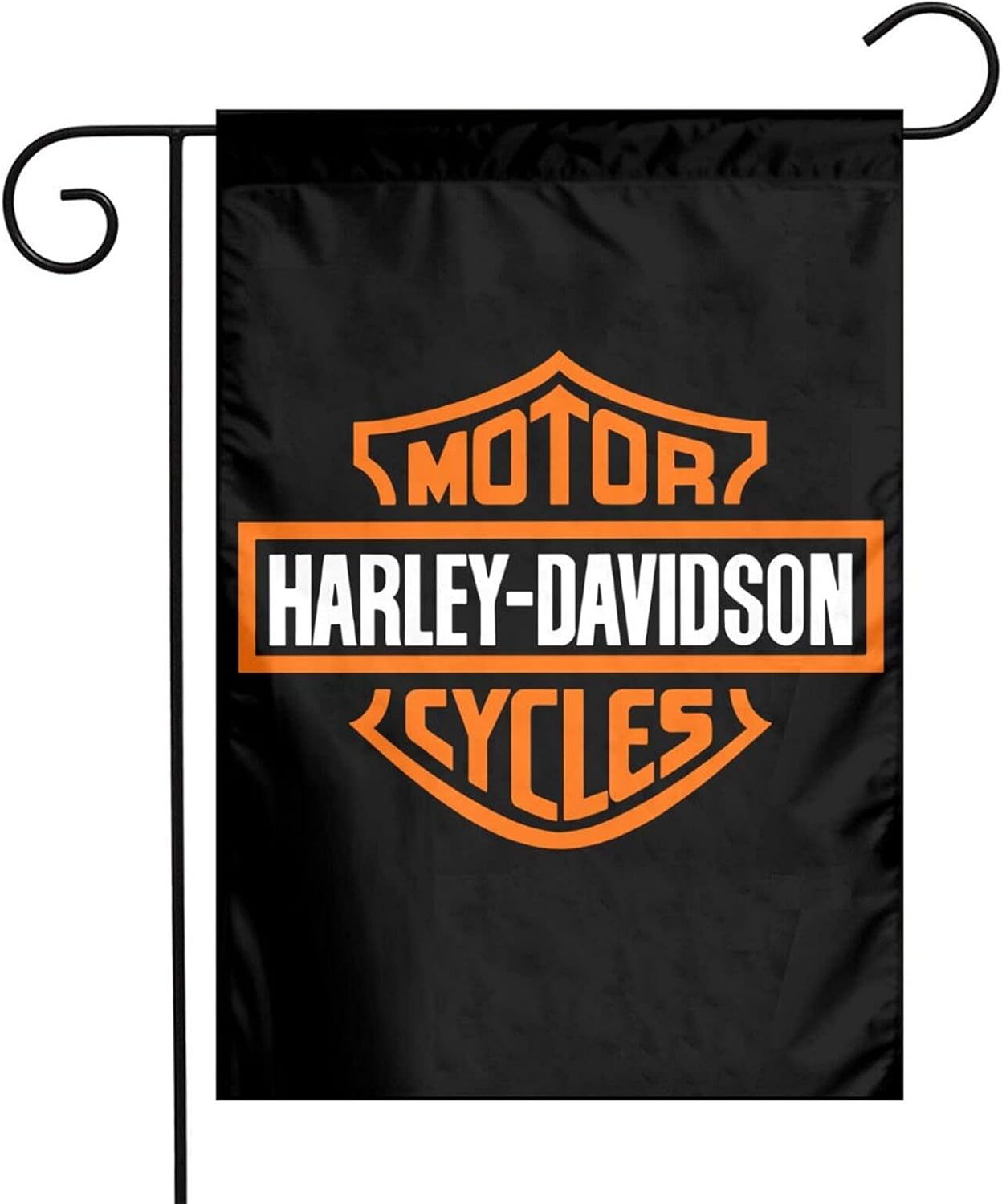 EPIC POETRY Harley Davidson Garden Flag,Small Mini Yard Patio Lawn Home Decorative Flag (12 x 18, Double Sided)