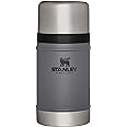 STANLEY Vacuum Insulated Large Food Jar, 18/8 Stainless Steel Food Jar for Cold and Hot Food, Soup Thermos with Leak Proof Lid Doubles as Cup, Wide Mouth Food Thermos