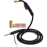 ZINGER MIG Welding Gun Torch fits 245924 Hobart Handler 135/140/175/180/187 | 100A 15ft Mig Welder Hobart Handler 140 Parts,Hobart Welder Replacement H-10/195957 H100S2-10/245924 w/.030" .035" Kit