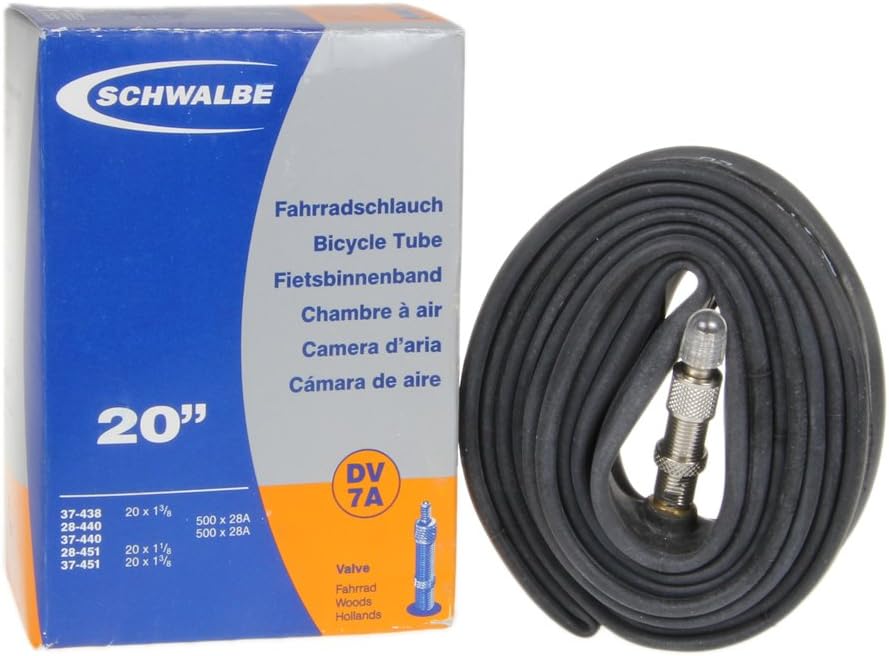 Amazon Com Schwalbe Tube Nr 7 Inch Design Dv 7a 40 Mm Bike Tubes Sports Outdoors