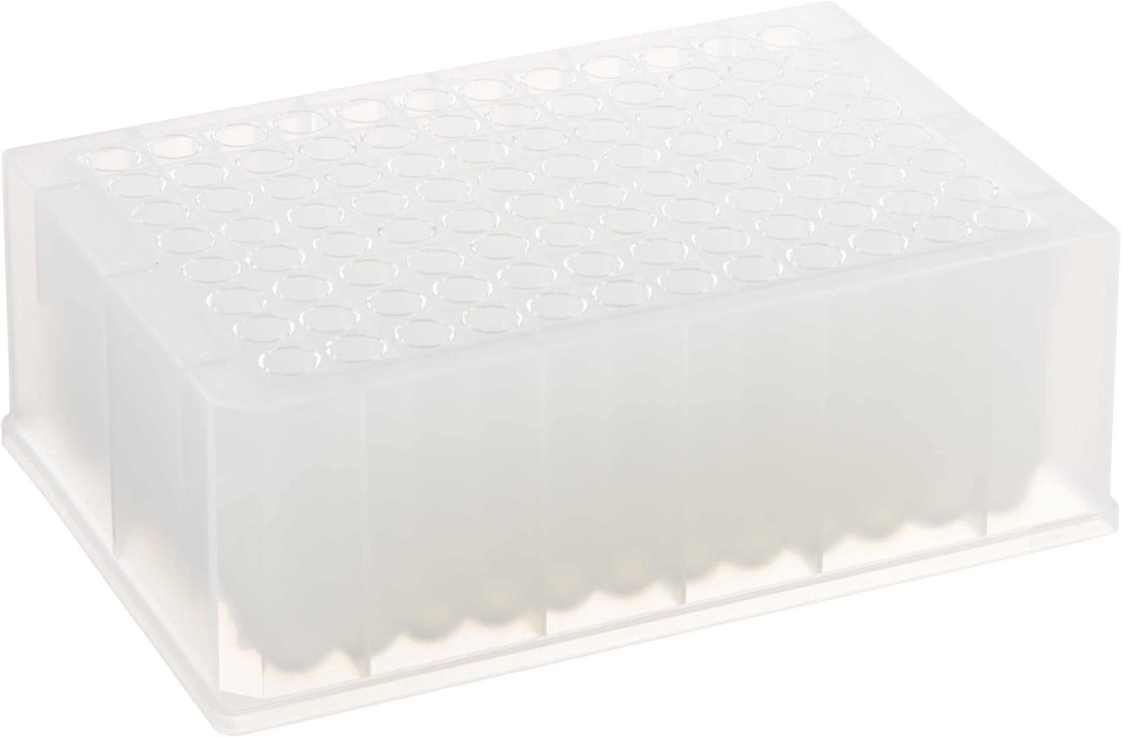 Hirschmann 9241196 Glass Deep Well Plate with Detachable Wells, 96 Wells, 1,200µL Volume per Well