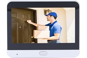 Peephole Camera for Apartment Door,Video Door Viewer, 2MP 1080p PIR Motion Detection, 24H Surveillance Home Remote Cell Phone