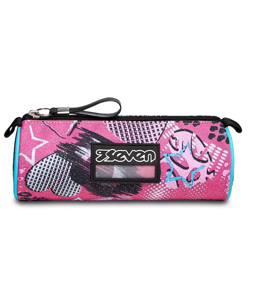 Seven Portapenne, Glamheart Girl, Rosa, Scuola and Tempo Libero