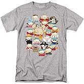 South Park Many Faces of Cartman Unisex Adult T Shirt