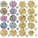 13000 Pieces Nail Rhinestones Kit Nail Rhinestones Nail Studs Half Pearl Horse Eye Rhinestones in 6 Boxes with Pick Up Tweezers and 2 cs Rhinestones Picking Pen for Nail Craft DIY