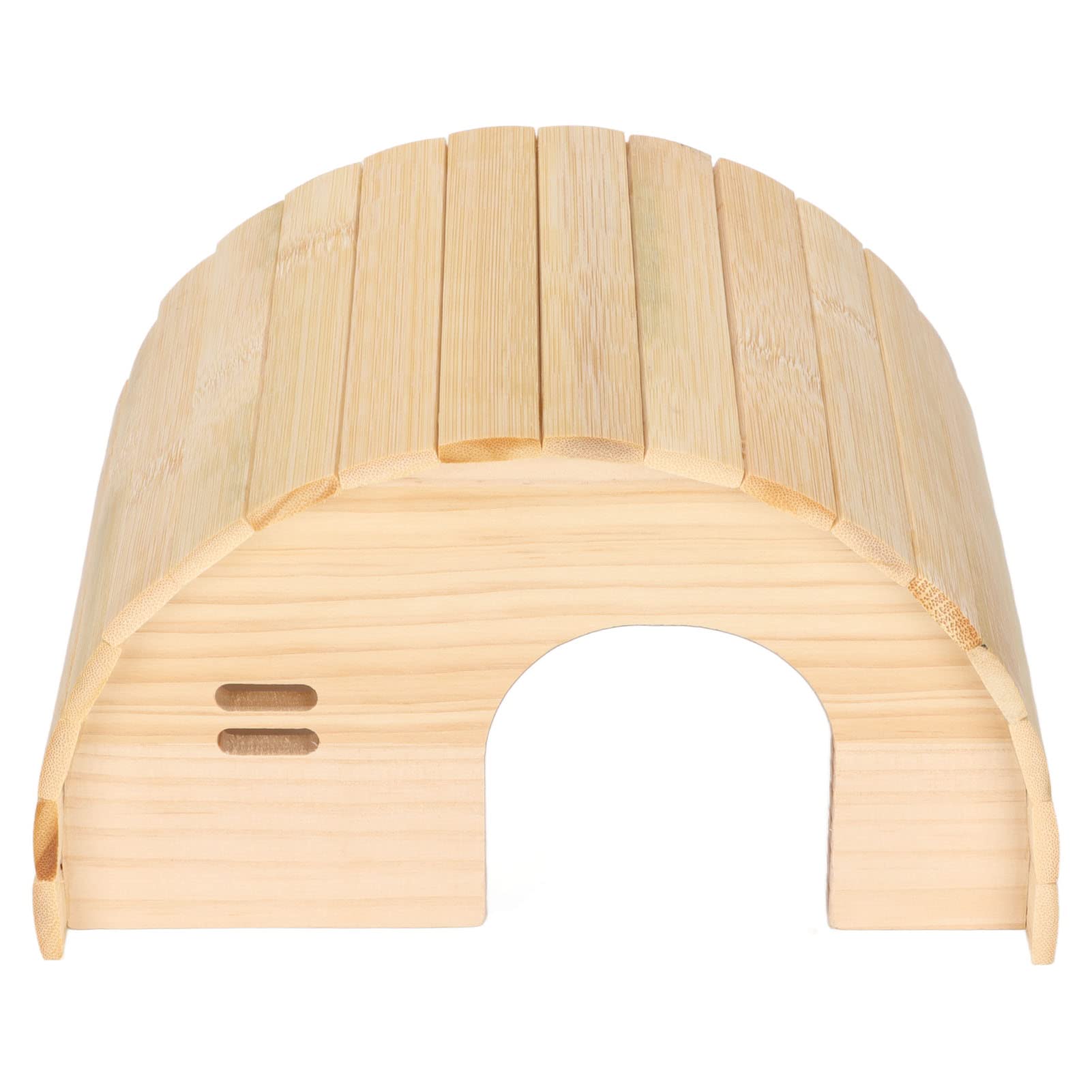 AUNC Wooden guinea pig house, multifunctional wooden hamster house for hamsters