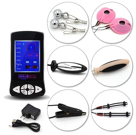 DAYYN Elektrisch Schock Penis Ringelektro Nippel Elektro Stimulator Elektro Schwanz Expander Ring Penis Sexspielzeug Gratisve