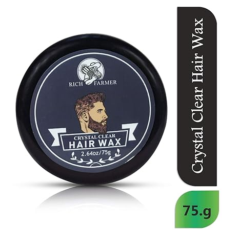 Crystal Clear Hair Wax For Men Strong Hold For Hair Styling By