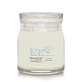 Yankee Candle Clean Cotton Scented, Signature 13oz