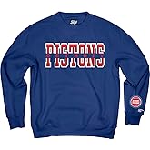 Blue 84 NBA unisex-adult Nba Officially Licensed Crewneck Sweatshirt Sleeve Logo