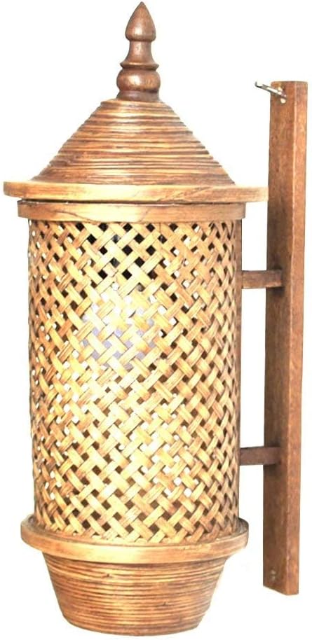 Xiaozou Bamboo wall lamp garden outdoor home room decoration hanging jewelry gift Indoor light staircase bar kitchen restaurant kindergarten