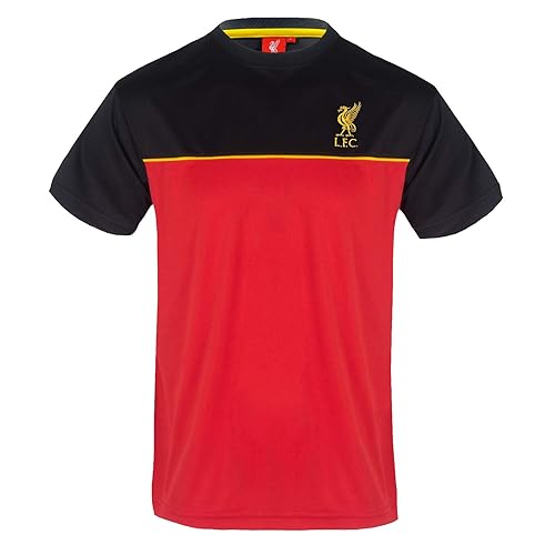 Liverpool FC Official Soccer Gift Mens Poly Training Kit T-Shirt Black  Medium in Oman Whizz T-Shirts