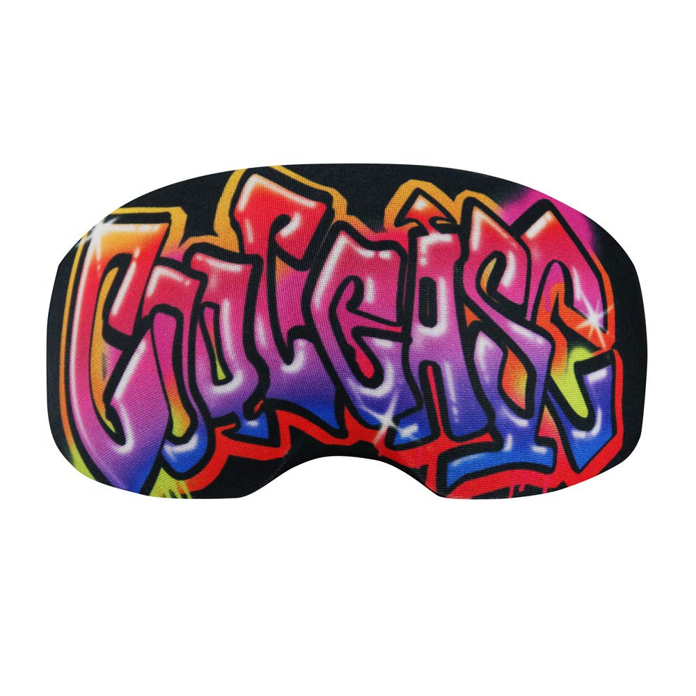 Coolcasc COOLMASC Graffiti - Ski Goggle Cover | Protect your skiing goggles in style with a durable cover - The perfect snowboard goggles accessory to prevent scratches and wear - One size fits all.