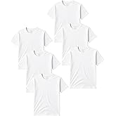 Classic Men's Short Sleeve Cotton Undershirts | Crew Neck T Shirt - Multi & Bulk Wholesale Packs