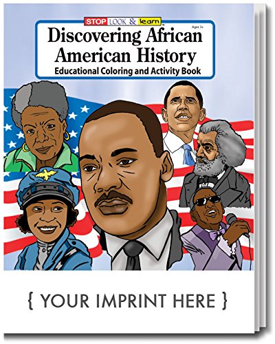 Discovering African American History Kid's Coloring & Activity Book in Bulk (25-pack)