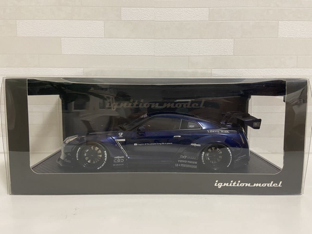 Mua Ignition Model 1/18 LB-WORKS GT-R R35 Blue Metallic liberty Walk ...