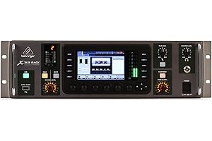 Behringer X32 RACK 40-Input, 25-Bus Digital Rack Mixer with 16 Programmable Midas Preamps, USB Audio Interface and iPad/iPhone* Remote Control