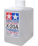 タミヤ カラー アクリル アクリル溶剤特大 (X-20A 250ml) 81040