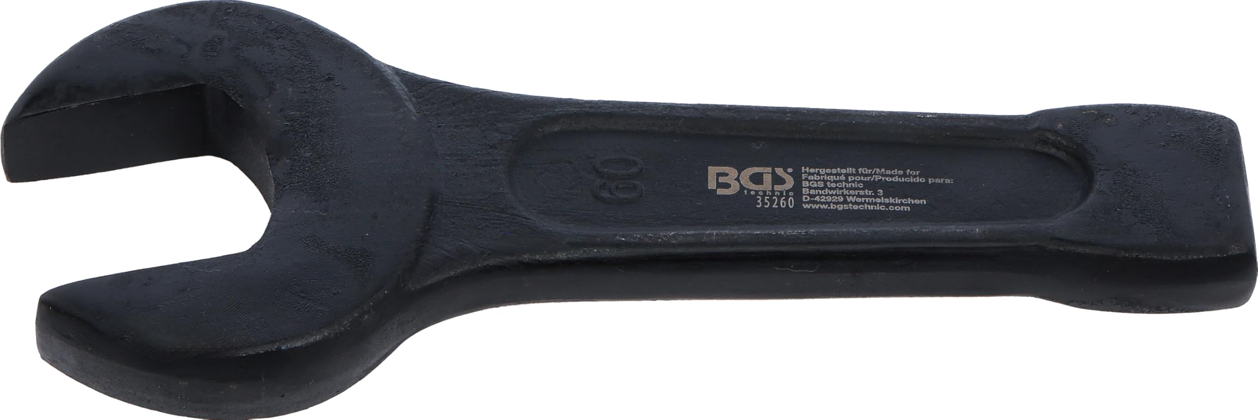BGS 35260 | Slogging Open End Spanner | 60 mm