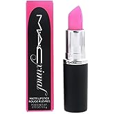 MAC M·A·CXIMAL Silky Matte Lipstick, Candy Yum Yum, 0.1 Ounces, Pink