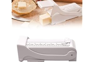 Generic Buttermate Butter Cutter Slicer,Measuring Dispenser and Keeper,Home One Click Stick with Stainless Steel Blade, Chees