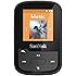 SanDisk SDMX28-016G-G46K Clip Sport Plus MP3 Player, 16GB (Black)