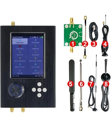 Amazon.com: New PortaPack H2 and Hack RF One SDR Software Defined