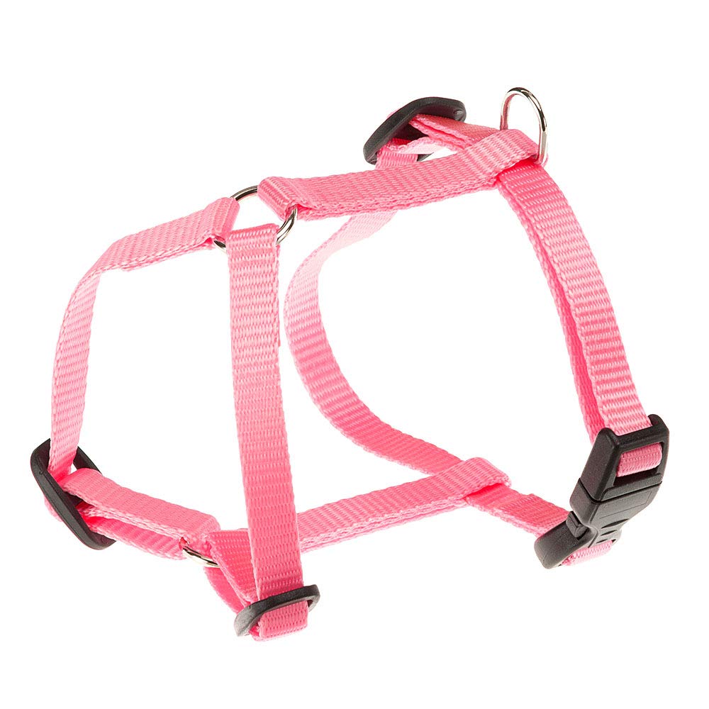 Ferplast Small Dog Harness CHAMPION XS, Cat Harness Adjustable in 3 Points, Easy to Wear, Chest 25-38 cm. Rose โ image 1