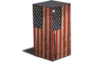 MIGHTY SKINS MightySkins Skin Compatible with Xbox Series X - Vintage Flag | Protective, Durable, and Unique Vinyl Decal wrap Cover | Easy to Apply and Change Styles | Made in The USA (MIXBSERX-Vintage Flag)