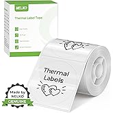Thermal Labels for Nelko PM220 Label Maker, 2 inch (50mm) Round Thermal Label, Waterproof, Multi-Purpose Label Tape, 1 Roll o