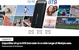 Samsung Portable SSD T5 EVO 2TB USB 3.2 Gen 1 External Drive 460MB/s Mac PC view 4