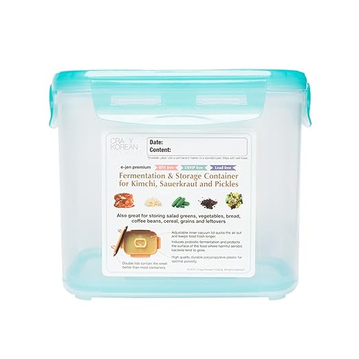 Crazy coreano cocina Premium Kimchi, Chucrut fermentación y ...