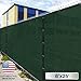 Windscreen4less 6' x 25' Privacy Fence Screen in Green with Brass Grommet 85% Blockage Windscreen Outdoor Mesh Fencing Cover Netting 150GSM Fabric - Custom Size Available primary