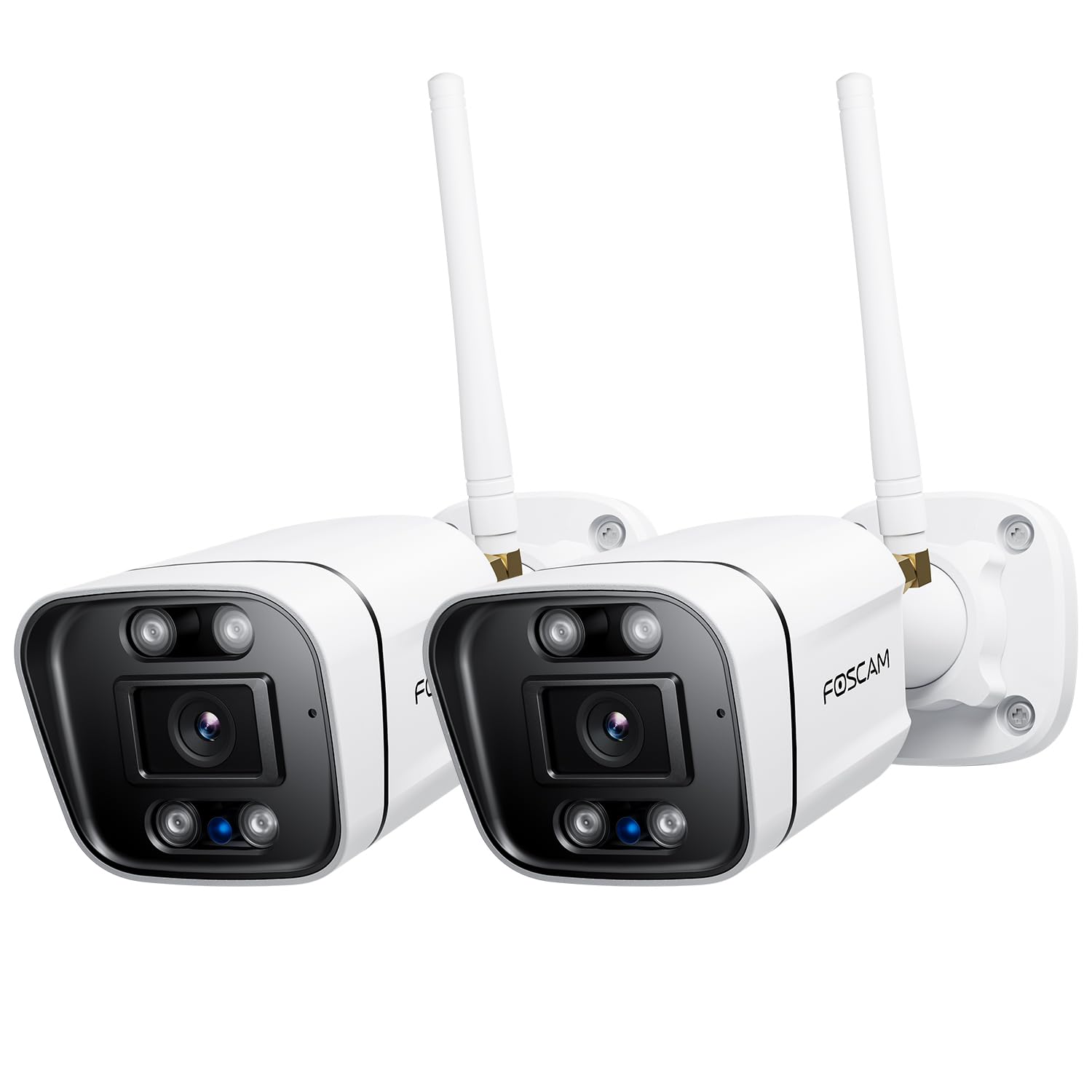 Photo 1 of FOSCAM 4K 8MP Security Cameras Wireless Outdoor, 5GHz&2.4GHz WiFi Surveillance Camera for Home Security Outside, 120° FoV, 20x Zoom, AI Detect Human/Vehicle (8MP WiFi Cam(2pack))
