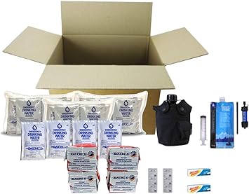 Kit de Supervivencia y ración para 12 días de Emergencia: Amazon.es: Deportes y aire libre