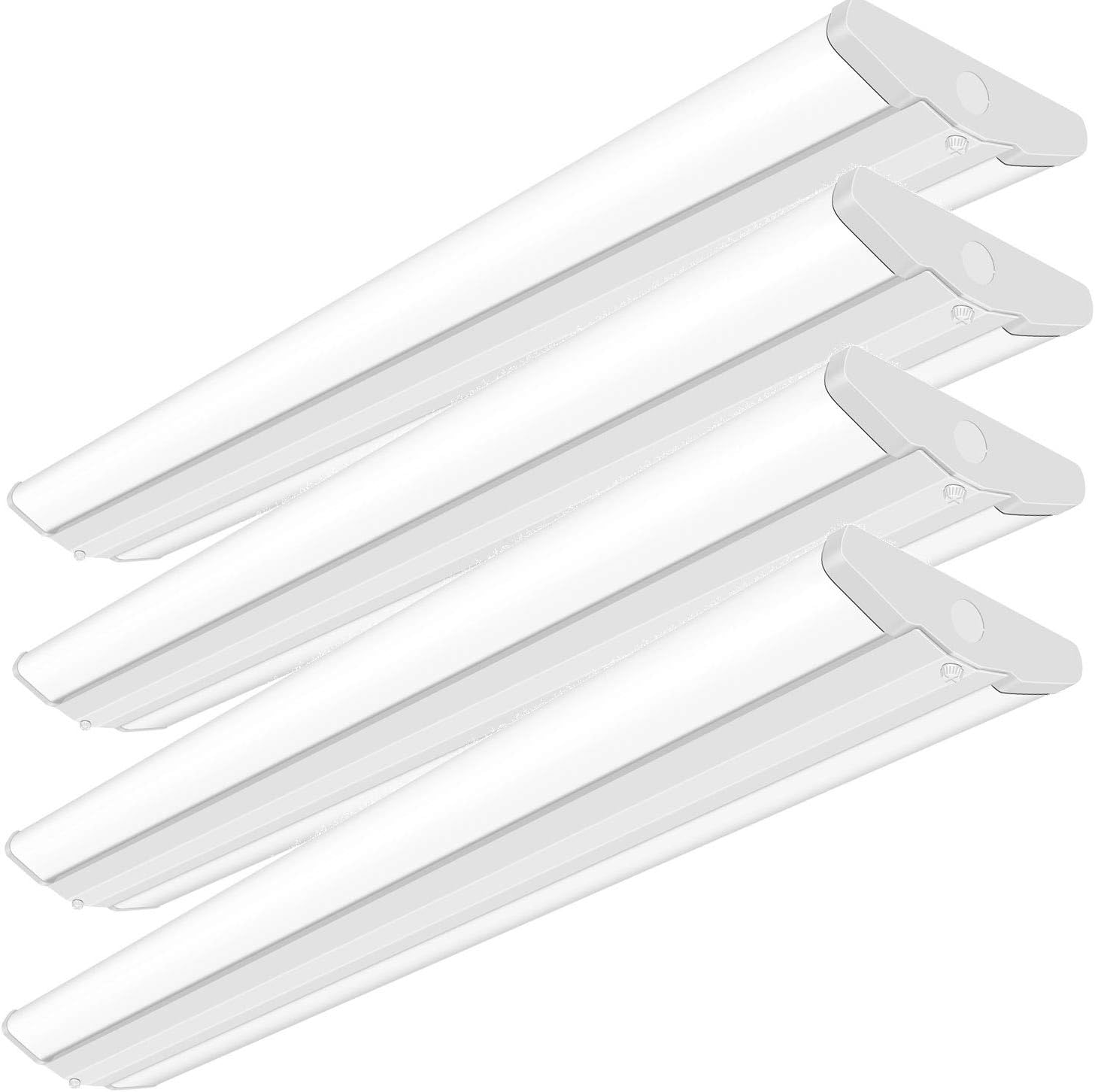 AntLux 4FT LED Wraparound Light Fixture 50W Ultra Slim LED Shop Lights