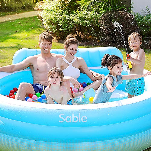 1 Sable+Inflatable+Swimming+Family+Backrest