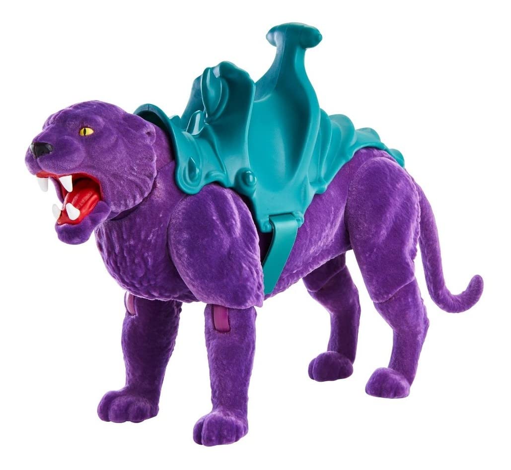 Masters Of The Universe Origins Panthor Action Figure Realistic Fur Collectors Edition