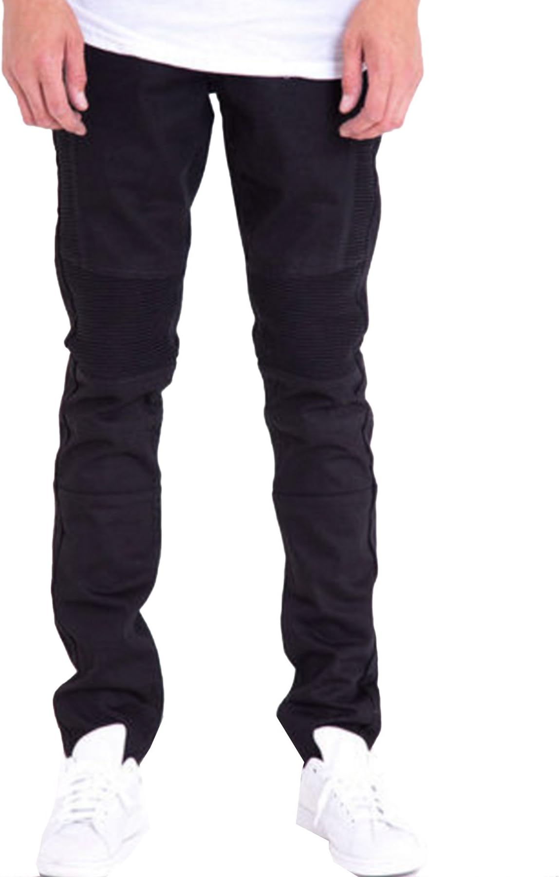Crysp Jordan Biker Denim In Black Size 34