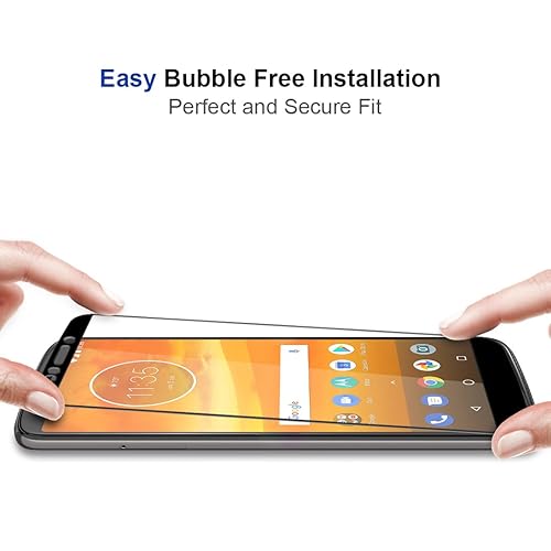 MP-MALL 2-PACK Motorola Moto E5 Plus Full Cover Case Friendly