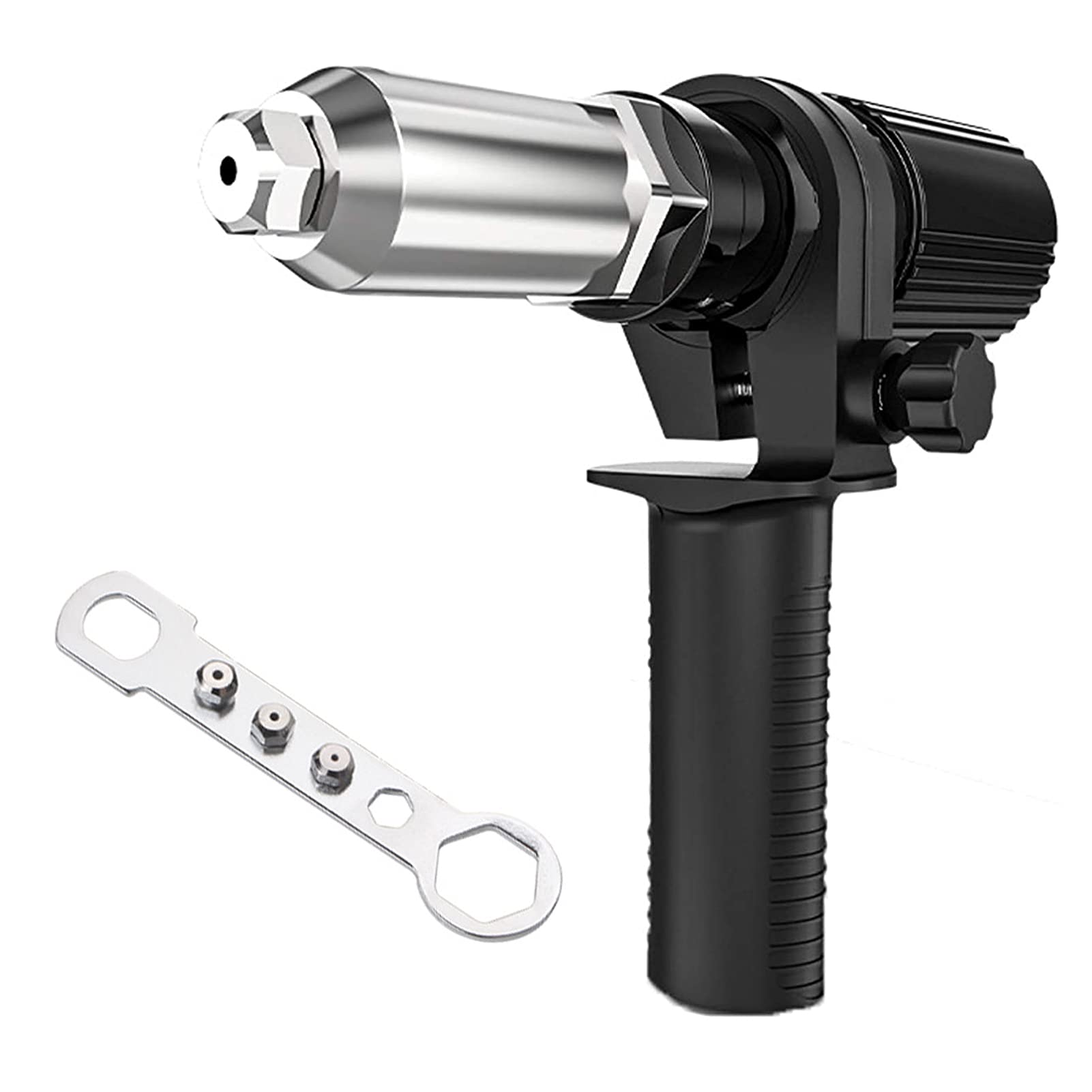 Electric Riveter, Alldo Pop Rivet Gun Core Pull Accessories Attachments Cordless Riveting Drill Joint Adapter