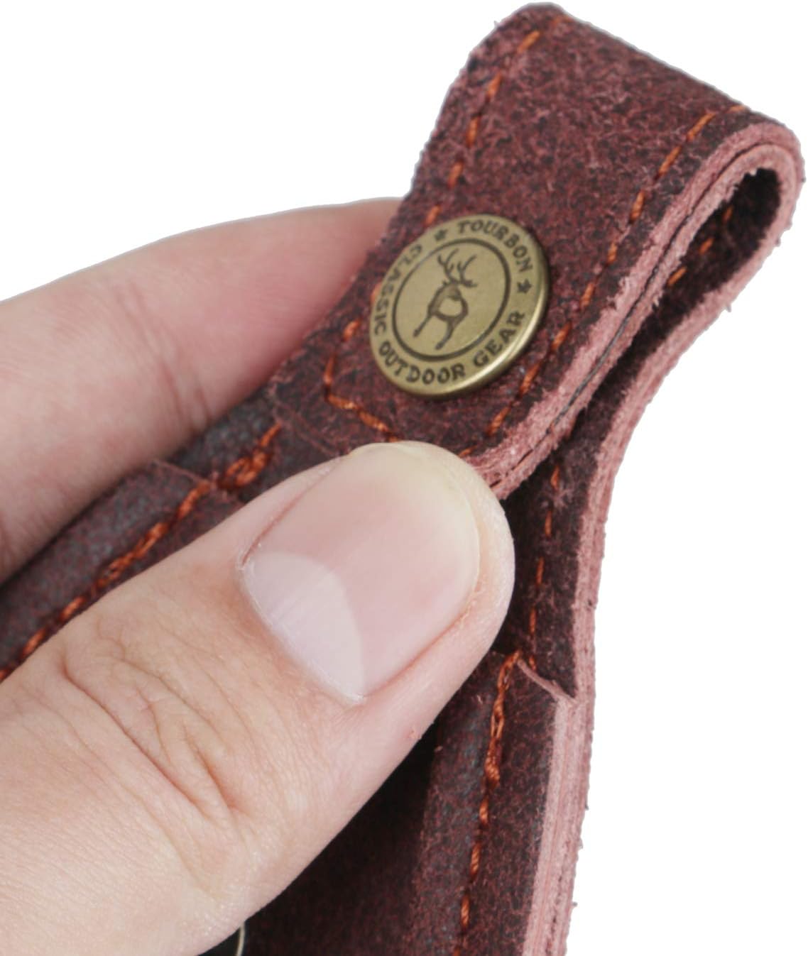 TOURBON Hunting Shooting Brown Leather Toe Protector Pad Gun Barrel Rest - Brown : Sports & Outdoors