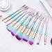 amoore Makeup Brushes Makeup Brush Set Powder Brush Blush Brush (10Pcs)